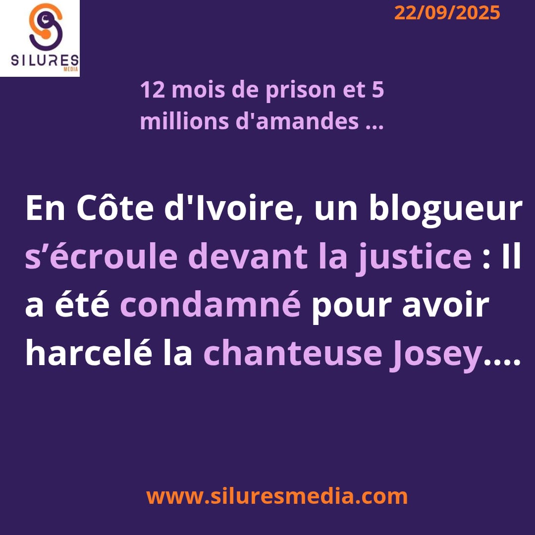 Un cyberharceleur s’écroule devant la justice : Il avait harcelé la chanteuse Josey pendant 3 ans